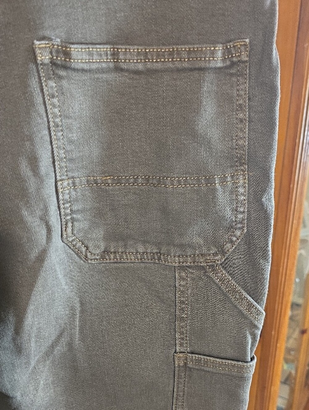 Old Navy Utility Pants LOT OF 2 ,  Size 32 x30 Straight Flex Like New Mens Jeans - Picture 6 of 9